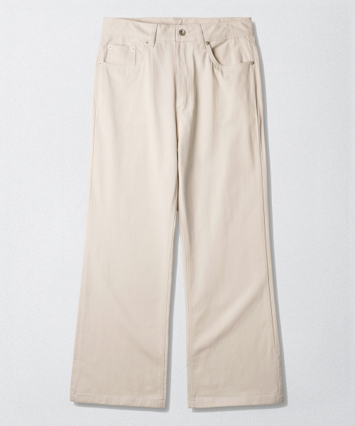 Rost Flare Cotton Pant Cream JULP2653