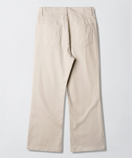 Rost Flare Cotton Pant Cream JULP2653
