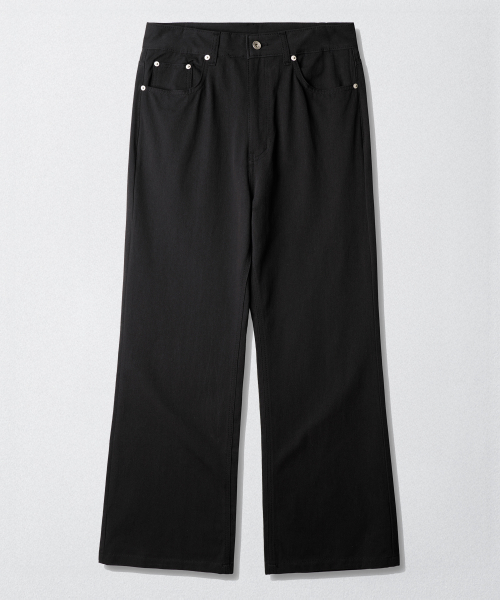 Rost Flare Cotton Pant Black JULP2653
