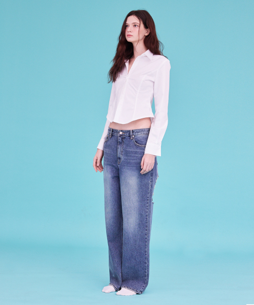 WIDE WASHING DENIM