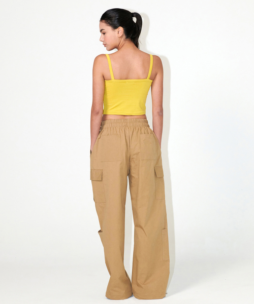 CROP SLEEVELESS