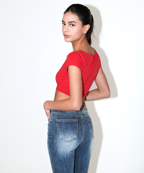 CROP TEE