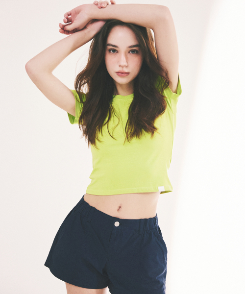 CROP BAGGY TEE