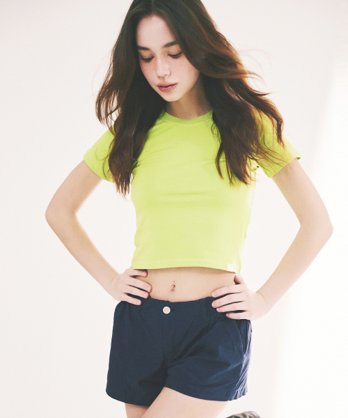 CROP BAGGY TEE