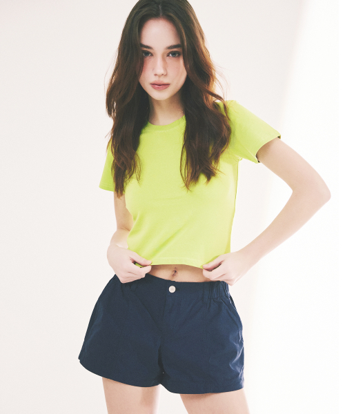 CROP BAGGY TEE