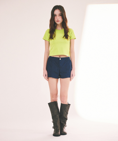 CROP BAGGY TEE