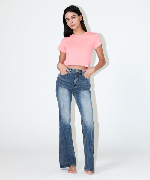 CROP BAGGY TEE