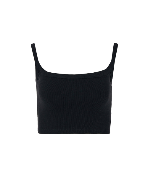 CROP RIB SLEEVELESS