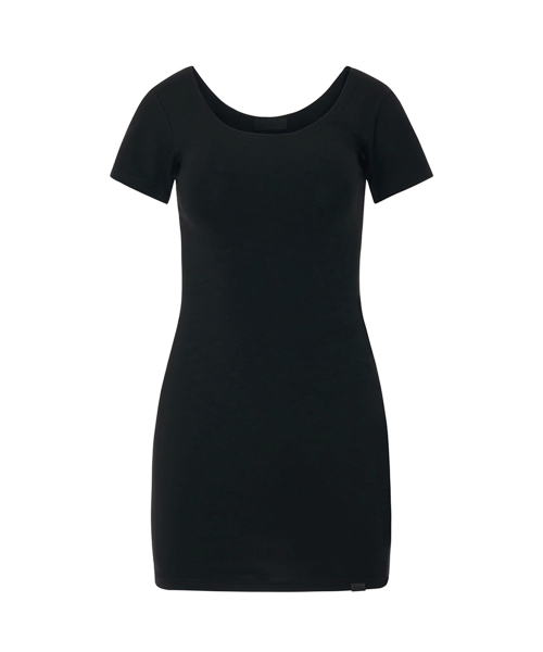 U NECK MINI DRESS