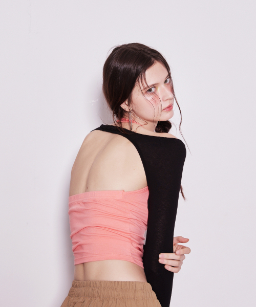 SHIRRING BOLERO