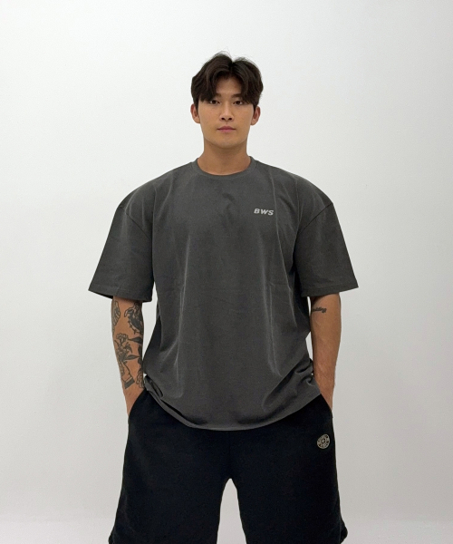 헤비웨이트 코튼 피그먼트 오버핏