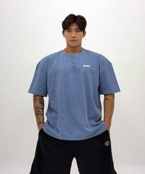 헤비웨이트 코튼 피그먼트 오버핏