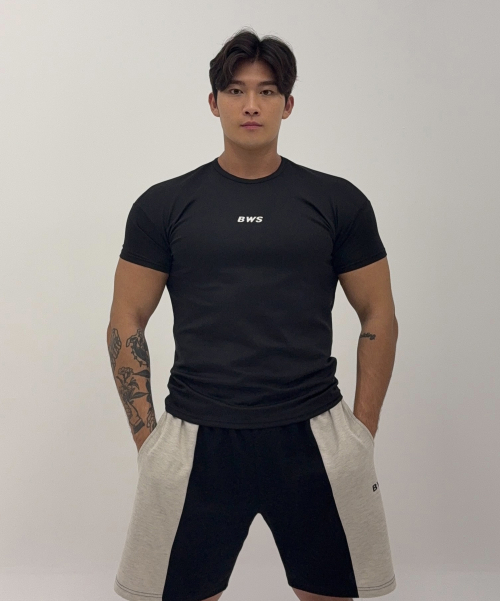 스카치로고 고신축 머슬핏