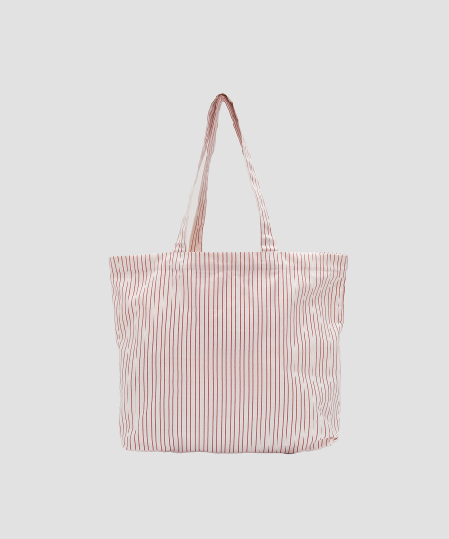 MAISON DE ROLA STRIPE BAG RED