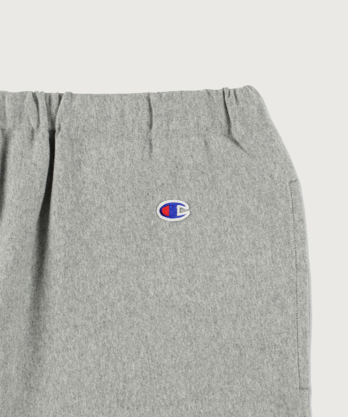 챔피온 X 윈드앤씨 리버스위브 숏팬츠 Oxford Grey