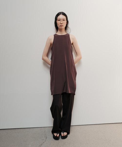 LUTO TAILORED PANTS (BLACK CHERRY)