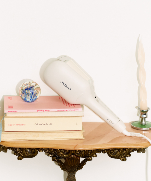 글로우 물결 고데기 40mm 아이보리 무드
