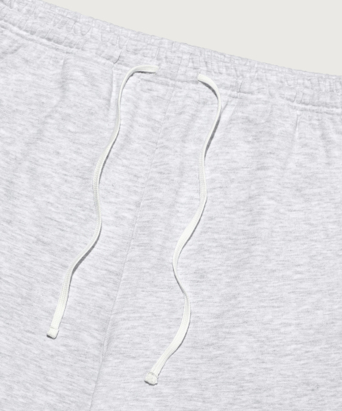 C로고 버뮤다 스웨트 팬츠 Light Grey
