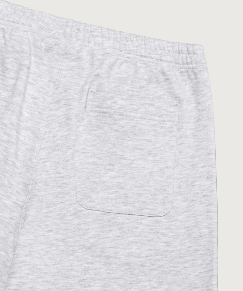 C로고 버뮤다 스웨트 팬츠 Light Grey