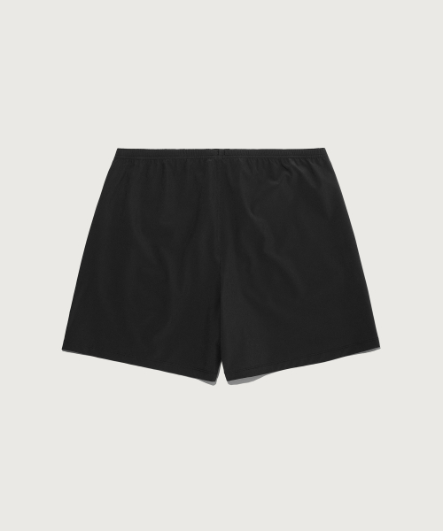 C로고 우븐 5인치 숏팬츠 Black