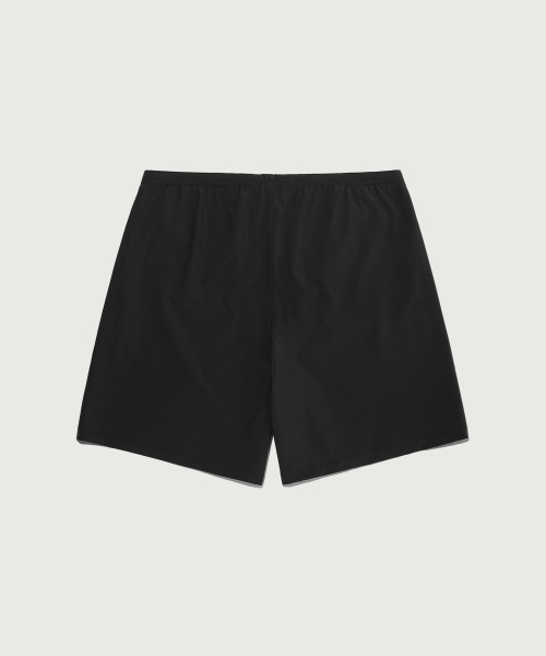 C로고 우븐 7인치 숏팬츠 Black