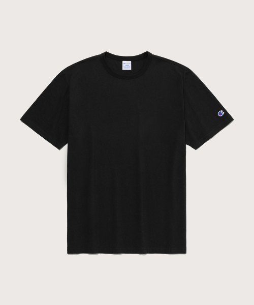 C로고 UNI 반팔 티셔츠 Black