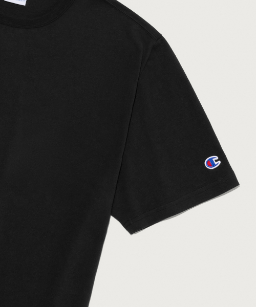 C로고 UNI 반팔 티셔츠 Black