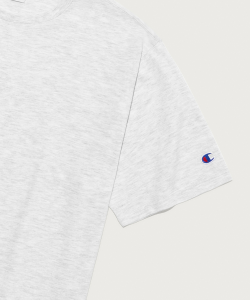 C로고 UNI 반팔 티셔츠 Light Grey