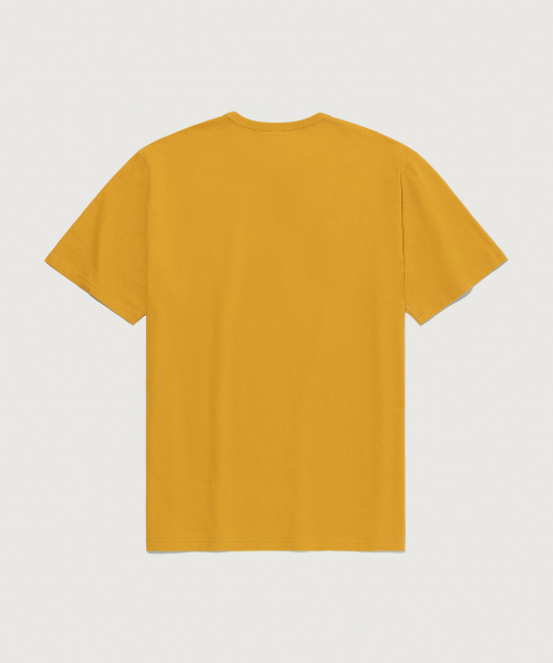 C로고 UNI 반팔 티셔츠 Mustard