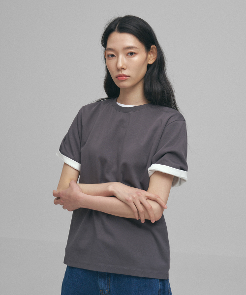 w. Basis Tee (Graphite)