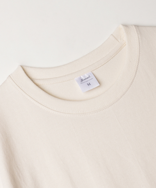 Boy Crop Short T-Shirt Creamgray KJST2619