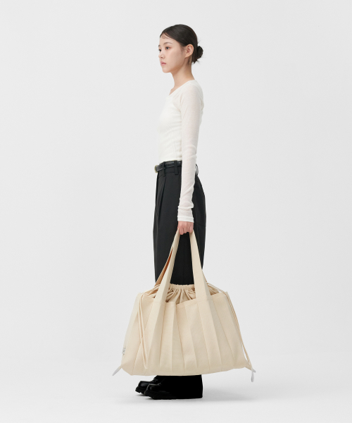 빅숄더백 아이보리