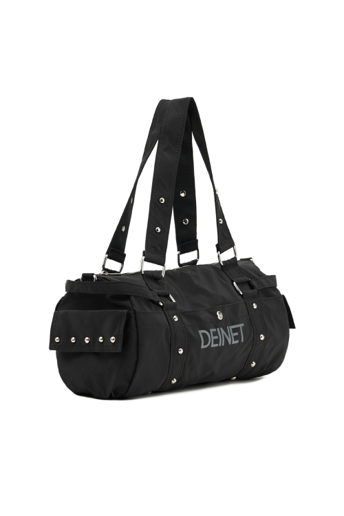 LOGO DUFFLE MINI BAG IN BLACK