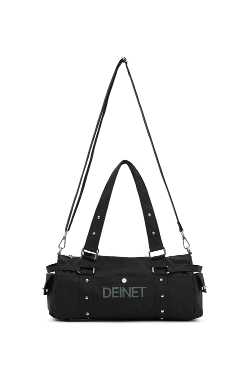LOGO DUFFLE MINI BAG IN BLACK