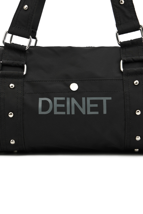 LOGO DUFFLE MINI BAG IN BLACK