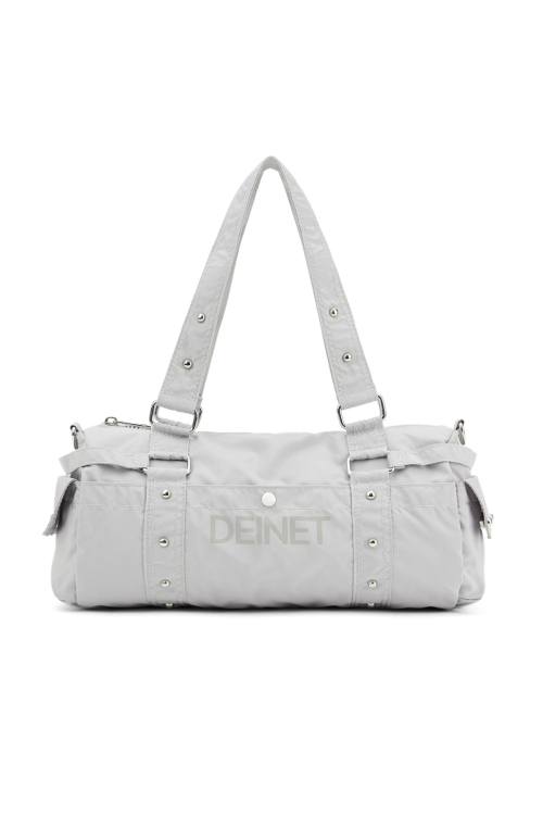 LOGO DUFFLE MINI BAG IN GREY