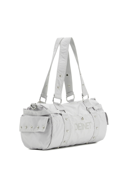 LOGO DUFFLE MINI BAG IN GREY