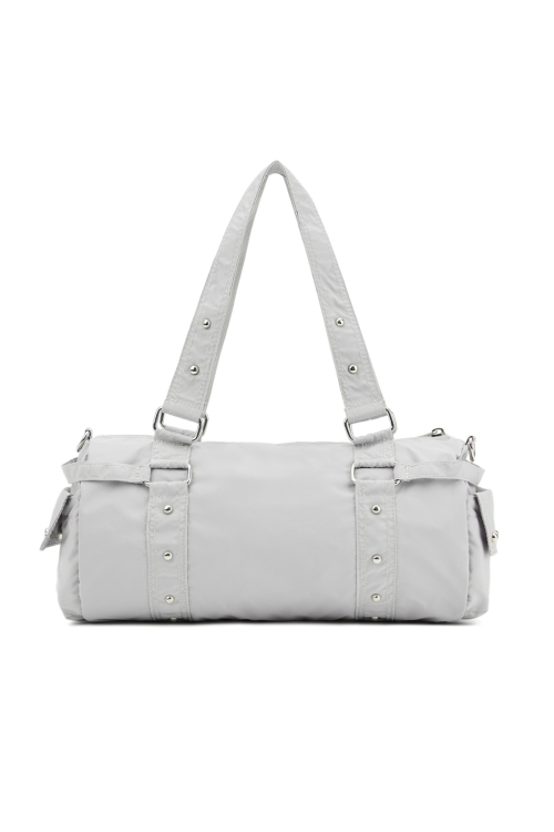 LOGO DUFFLE MINI BAG IN GREY
