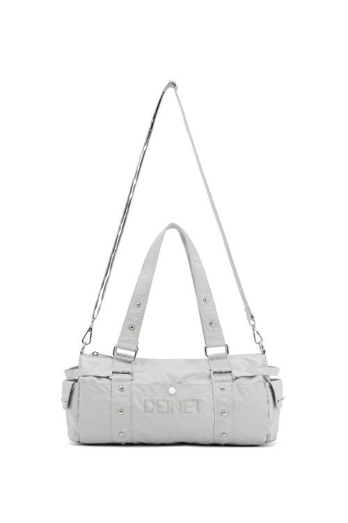 LOGO DUFFLE MINI BAG IN GREY