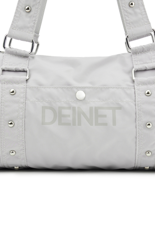 LOGO DUFFLE MINI BAG IN GREY