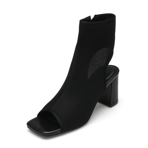 오픈토 메쉬 앵클 샌들 412524008 (7cm)