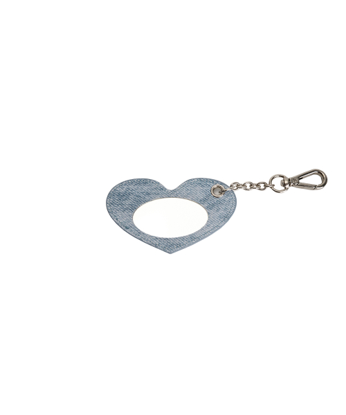 Solia Keyring / Orange Denim