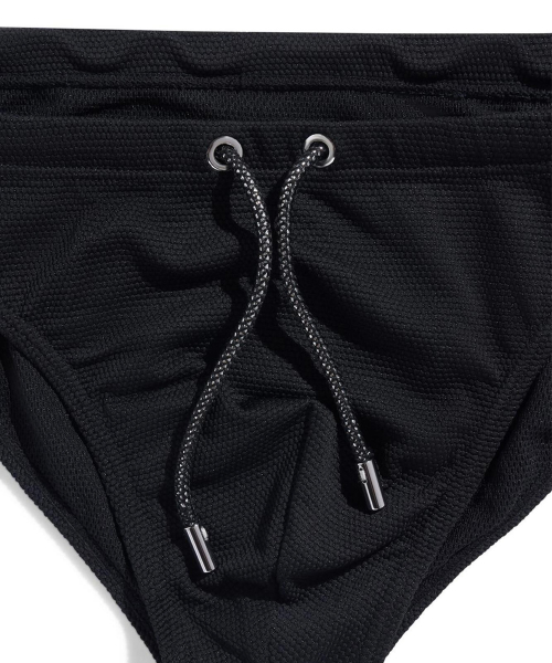 Metal Swim Brief - Black
