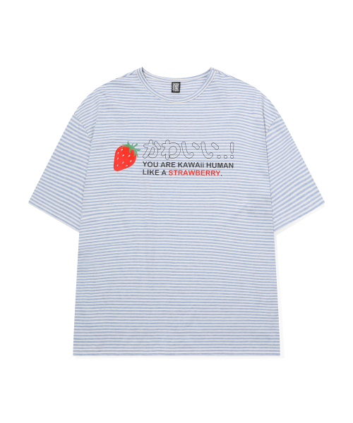 KAWAii Overfit T-shirt [Blue]