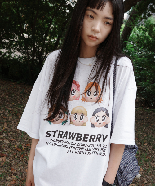 SD Girls Overfit T-shirt [White]