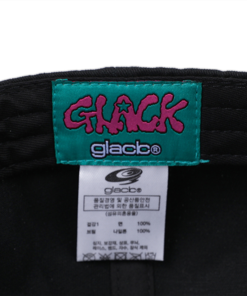 GC060 러브크래시 6패널 볼캡 (BLACK)