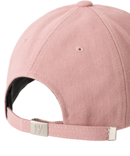 Signature Logo ball cap - DUSTY PINK (PINK LOGO)