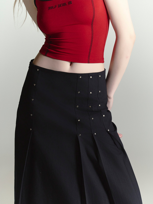 HYBRID MULTI-PLIT SKIRT
