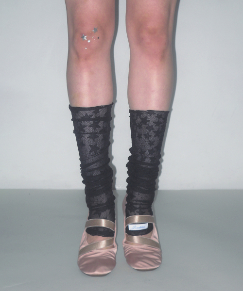 Milky Way Leg Warmer Black