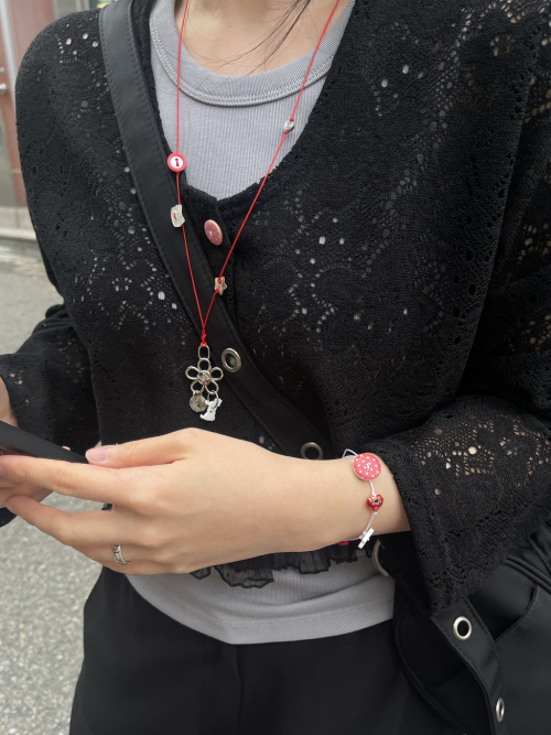 Moa Crop Cardigan (Black)